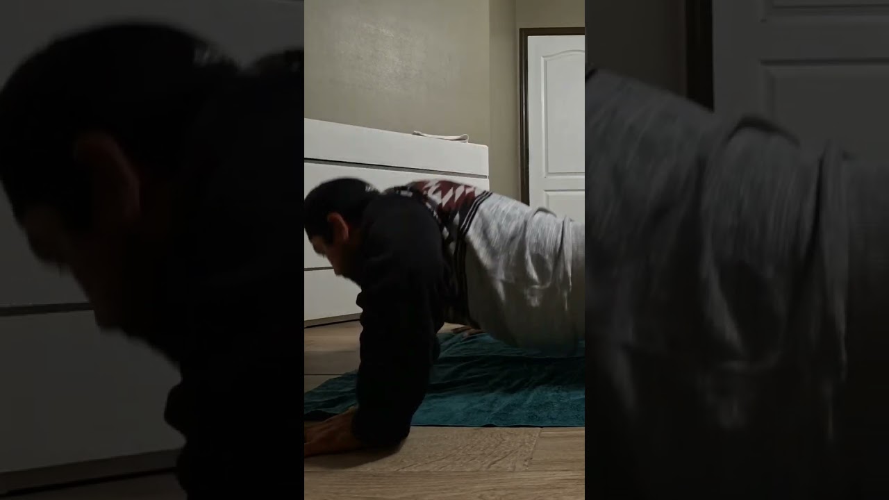 day 13 out of 100 #dad #fitness #dadbod #fitdad #pushups #workoutcomplete
