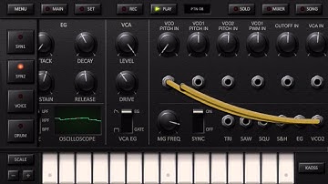 KORG iDS 10 PATCH MAINパネル SYN1 SYN2 〜楽しくシンセサイザーでメイクミュージック！〜