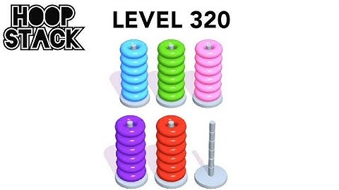 Hoop Stack Level 320 | Puzzle Game  | Complete Level