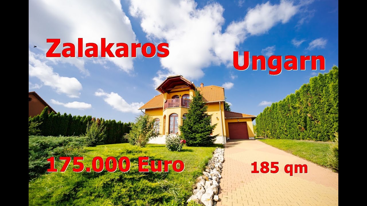Zalakaros Haus in Ungarn 175.000 Euro