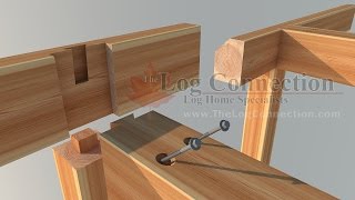 Heavy timber post and beam