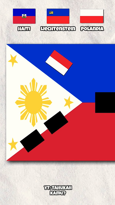 Bendera Tersembunyi di Bendera Filipina negara anggota ASEAN