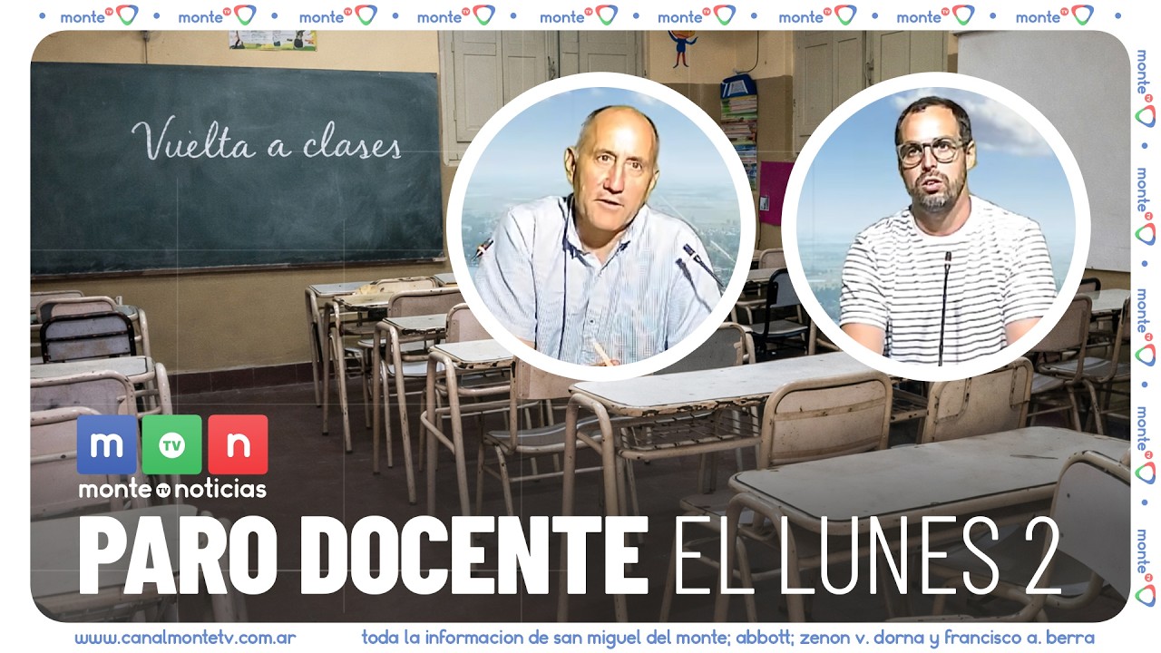 PARO DOCENTE por la devolución del FONID | 27|02|26