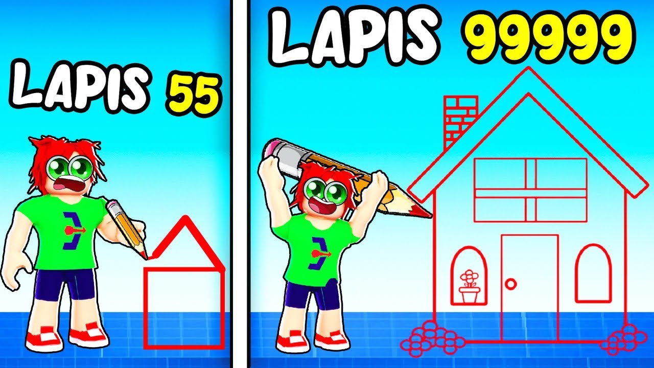 НАРИСУЙ, чего не хватает, чтобы ВЫЖИТЬ в ROBLOX!!