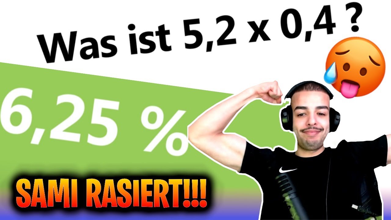 SAMI MACHT DIE ABSCHLUSSPRÜFUNG (Realschule)🤯🤯 144 IQ