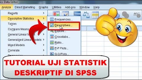 Tutorial Uji Statistik Deskriptif di SPSS