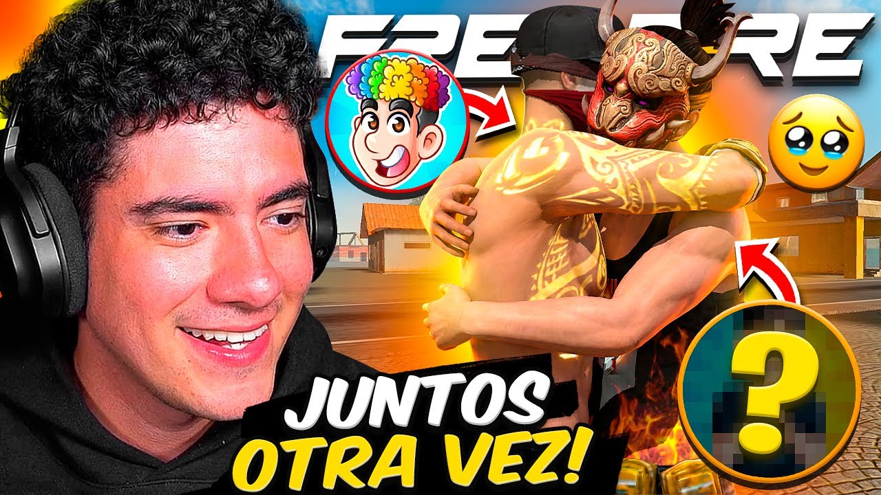VUELVO A JUGAR CON MI MEJOR AMIGO EN FREE FIRE DESPUES DE AÑOS - TheDonato Live