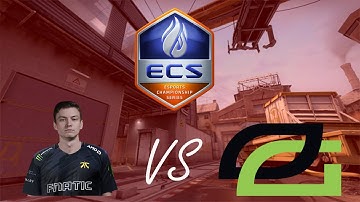 POV - Twist (fnatic)(28-16) vs OpTic / train / ECS Season 6