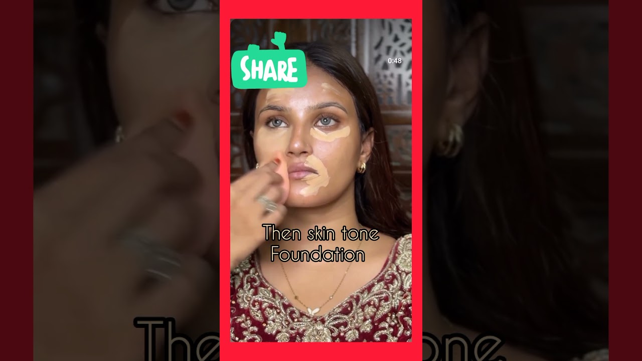 Bridal Makeup tutorials #makeup #makeuptutorial #youtubeshorts #viralvideo #fyp #foryoupage