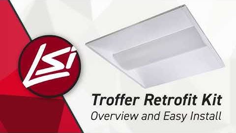 Troffer Retrofit Kit - Overview and Easy Install (TRK)