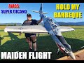 AVIOS Super Tucano 1600mm EPO RC plane 6S power Retracts, Flaps &amp; LED Lights MAIDEN FLIGHT