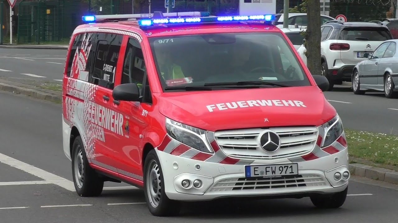 [NEUE ELW GENERATION!] ELW2, GTLF und mehr! - Einsatzfahrten der Feuerwehr Essen