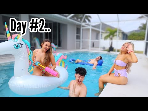 LAST TO LEAVE THE POOL WINS!!! *CHALLENGE*