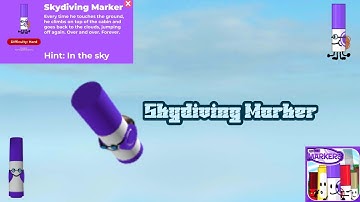 Find the Markers | How to get "Skydiving Marker".