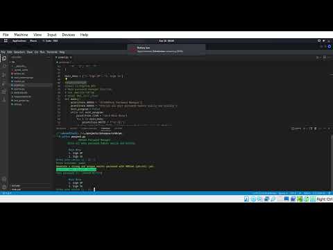 CS50P Final Project | Command-line Password Manager