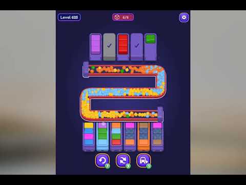 LOOP SORT Game, Level 625 Solution