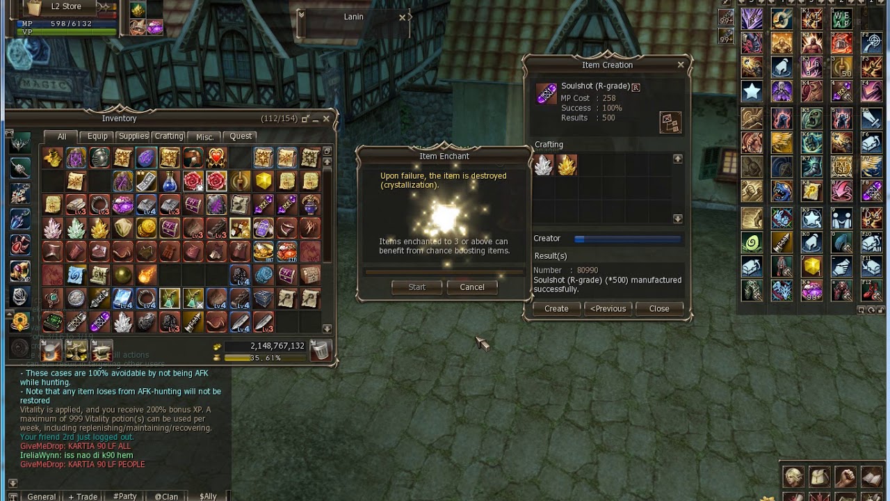 Technoblade armor enchantments