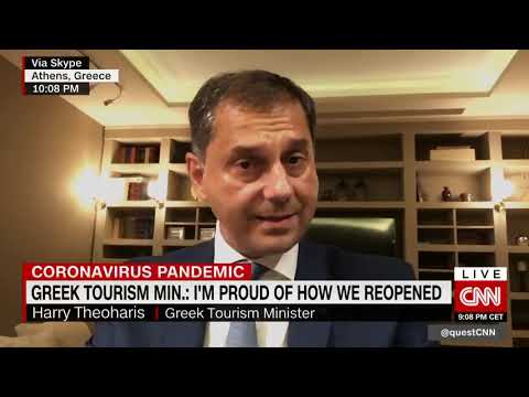 Χάρης Θεοχάρης στο CNΝ: Είμαι υπερήφανος για το πώς ανοίξαμε τον τουρισμό στην Ελλάδα