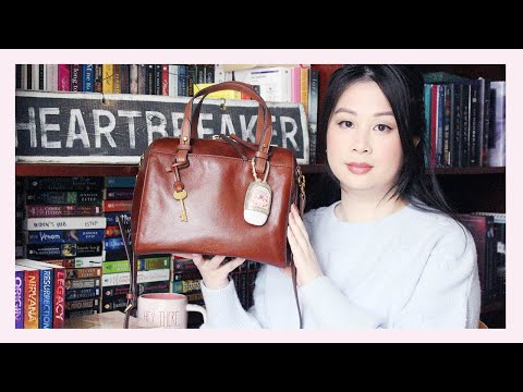 What S In My Bag Fossil Rachel Satchel Ana Jolene 