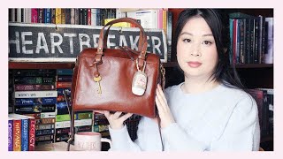 What's In My Bag? | Fossil Rachel Satchel | Ana Jolene