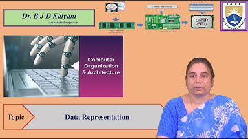 Data Representation by Dr. B J D Kalyani