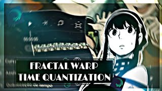 Tutorial Fractal Warp + Time Quantization || Alight Motion Tutorial~
