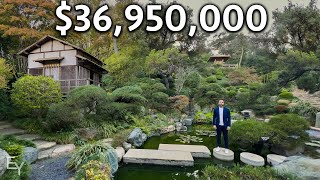 Секретный японский сад в мега-особняке Лос-Анджелеса!