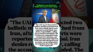 “Explosions Over Dubai — Who Fired” #breakingnews #worldnews #geopolitics