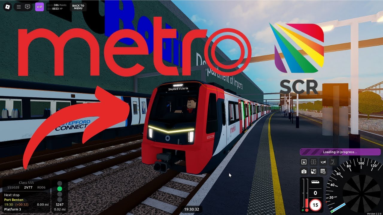 Driving the New Metro Class 555 in Stepford County Railway V2.2