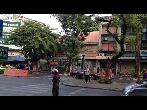 In front of my Hotel At Silom Road