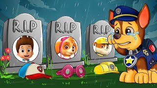 Goodbye Chase!, R.I.P All Paw Patrol | Paw Patrol Ultimate Rescue | Mighty Pups On A Roll Nick Jr HD