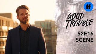 Good Trouble Season 2, Episode 16 Evan & Mariana Talk About Their Relationship Freeform