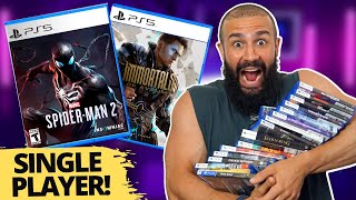 16 MUST PLAY Single Player Games on PS5 in 2023!