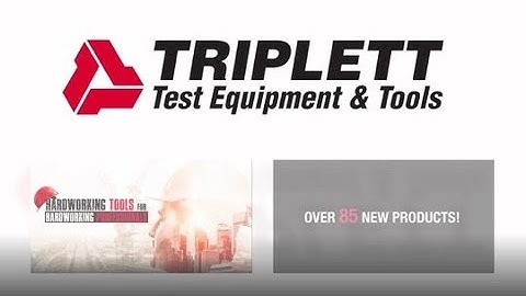 Triplett Test Equipment & Tools Overview