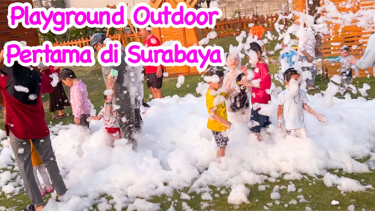 SENSORY PARK OUTDOOR playground pertama di SURABAYA