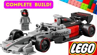 Complete Build of the Audi Revolut F1 Team R26 LEGO Speed Champions Kit #77259.