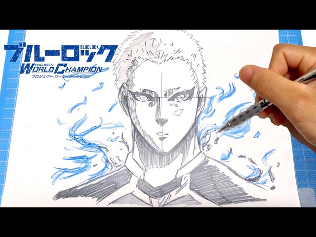 イラスト】(ブルーロック) ノエルノアの描き方！簡単なイラストの描き