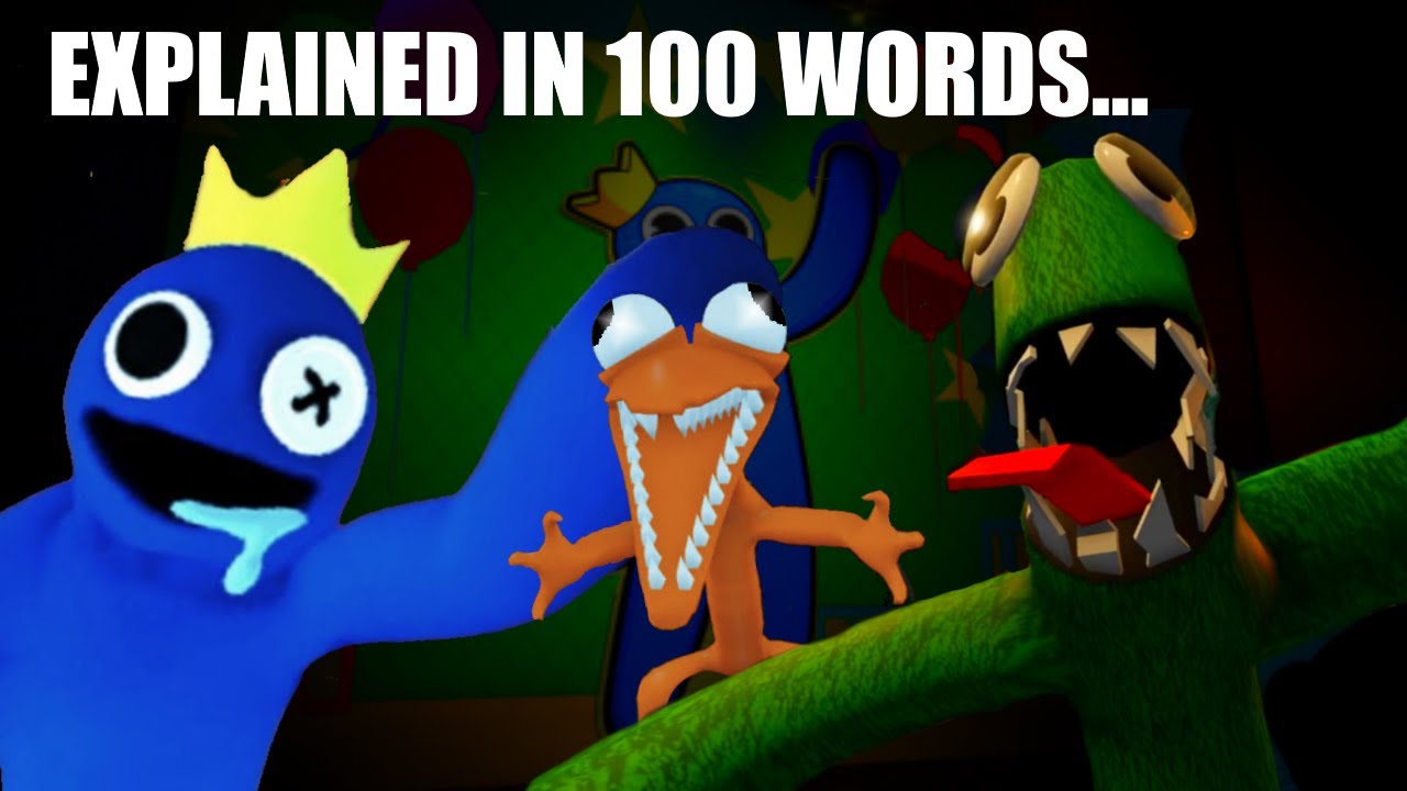 100 WORDS TO EXPLAIN RAINBOW FRIENDS YouTube 100 WORDS TO EXPLAIN RAINBOW FRIENDS YouTube