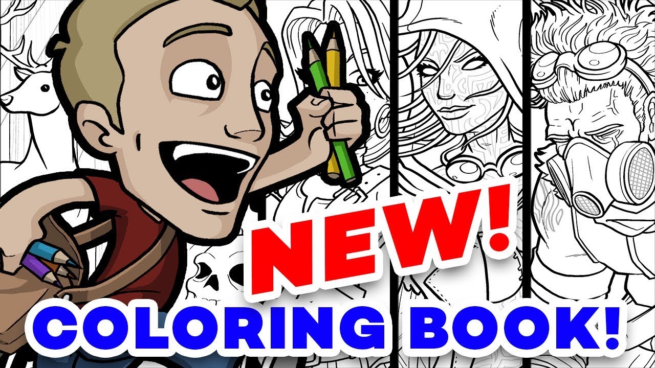 LIVE: Adult Coloring 101 (Plus: EARLY Look at @Jazza's Art Bag!) 