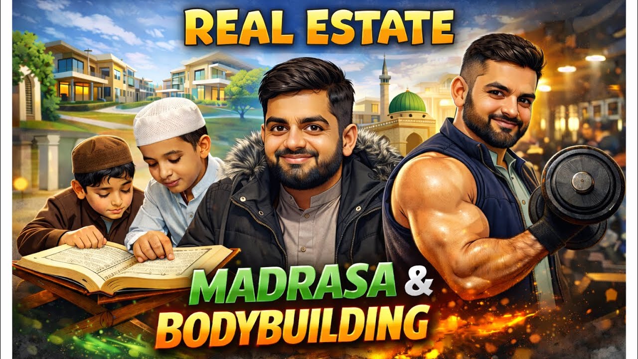Real Estate Work & Deen | Quran Teaching | Bodybuilding Motivation