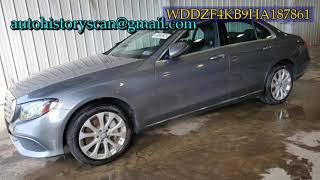 WDDZF4KB9HA187861 Mercedes Benz E Class 300 4Matic 2017