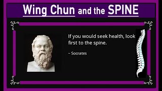 Opening the SPINE for HEALTH and producing POWER  -  CST Wing Chun