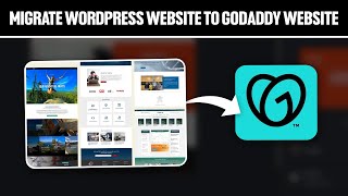 how to migrate wordpress website to godaddy website 2024! (full tutorial)