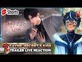 🤫 Niyeko Reacts to Zayne: Secret's Kiss Trailer | Love and Deepspace 💋 #shorts