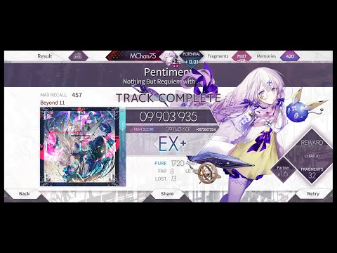 [Arcaea speed challenge #4] 6 lane highway to hell | Pentiment [Beyond 11] 9'903'935 (8-13-139)