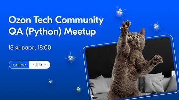 Ozon Tech Community QA (Python) Meetup