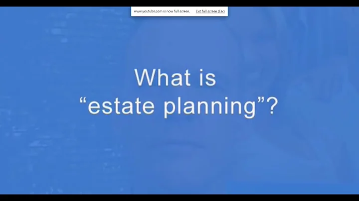 What is Estate Planning? John Grocke
