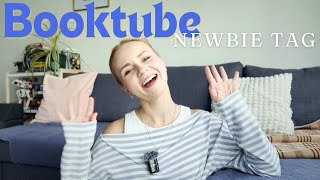 hey booktube! answering booktube newbie tag 📖✨