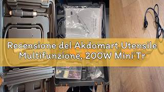 Recensione Del Akdomart Utensile Multifunzione, 200W Mini Trapano Elettrico, Utensile Rotante Multif