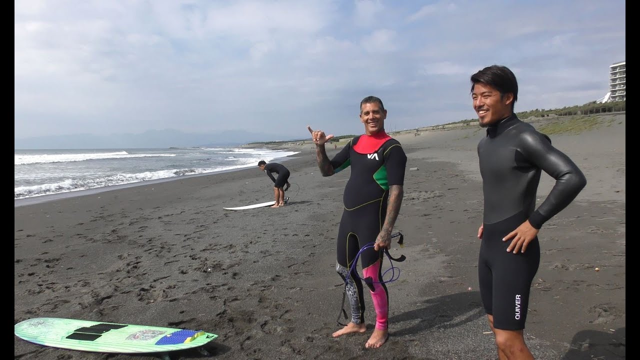 台風21号 Dujuan Session Day2～Christian Fletcher in Shonan wiz Reo 